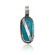 Handmade Certified Authentic Navajo .925 Sterling Silver Natural Turquoise Native American Pendant 12674-100 All Products NB160428214531 12674-100 (by LomaSiiva) Handmade Certified Authentic Navajo .925 Sterling Silver Natural Turquoise Native American Pendant 12674-100 All Products NB160428214531 12674-100 (by LomaSiiva)
