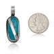 Handmade Certified Authentic Navajo .925 Sterling Silver Natural Turquoise Native American Pendant 12674-100 All Products NB160428214531 12674-100 (by LomaSiiva) Handmade Certified Authentic Navajo .925 Sterling Silver Natural Turquoise Native American Pendant 12674-100 All Products NB160428214531 12674-100 (by LomaSiiva)