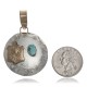 Native American Pendants | Turtle 12kt Gold Filled .925 Sterling Silver Authentic Handmade Navajo Native American Natural Turquoise Pendant by LomaSiiva Native American Pendants | Turtle 12kt Gold Filled .925 Sterling Silver Authentic Handmade Navajo Native American Natural Turquoise Pendant by LomaSiiva