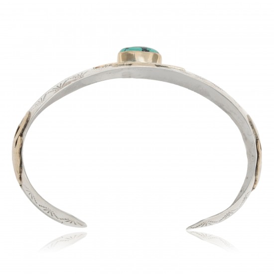 12kt Gold Filled and .925 Sterling Silver Certified Authentic Eagle head Handmade Navajo Natural Turquoise Native American Bracelet 13096 All Products NB160228001033 13096 (by LomaSiiva) 12kt Gold Filled and .925 Sterling Silver Certified Authentic Eagle head Handmade Navajo Natural Turquoise Native American Bracelet 13096 All Products NB160228001033 13096 (by LomaSiiva)