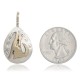 12kt Gold Filled and .925 Sterling Silver Coyote Handmade Certified Authentic Navajo Native American Pendant 24470 All Products NB151219030004 24470 (by LomaSiiva) 12kt Gold Filled and .925 Sterling Silver Coyote Handmade Certified Authentic Navajo Native American Pendant 24470 All Products NB151219030004 24470 (by LomaSiiva)