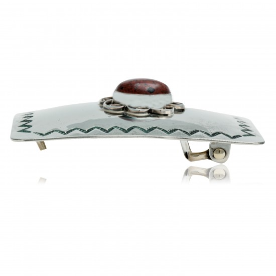 Certified Authentic Handmade Navajo Nickel Natural Red Jasper Native American Buckle 1217-4 All Products NB160406090142 1217-4 (by LomaSiiva) Certified Authentic Handmade Navajo Nickel Natural Red Jasper Native American Buckle 1217-4 All Products NB160406090142 1217-4 (by LomaSiiva)