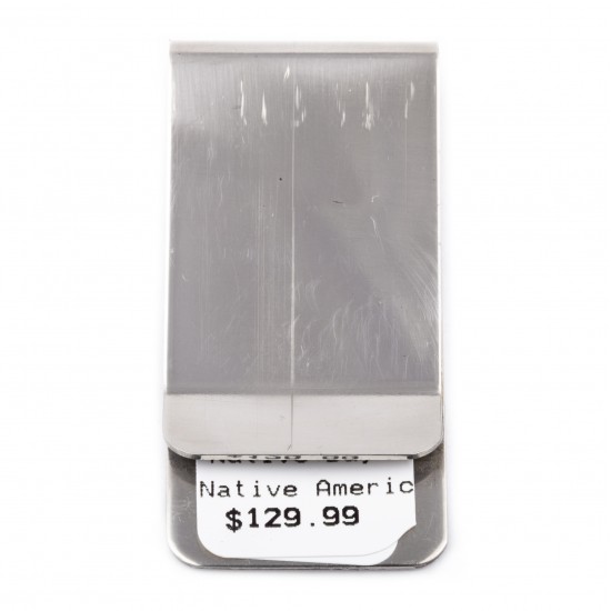 Buffalo .925 Sterling Silver Ray Begay Certified Authentic Handmade Navajo Native American Money Clip 13194-19 All Products NB180518220944 13194-19 (by LomaSiiva) Buffalo .925 Sterling Silver Ray Begay Certified Authentic Handmade Navajo Native American Money Clip 13194-19 All Products NB180518220944 13194-19 (by LomaSiiva)