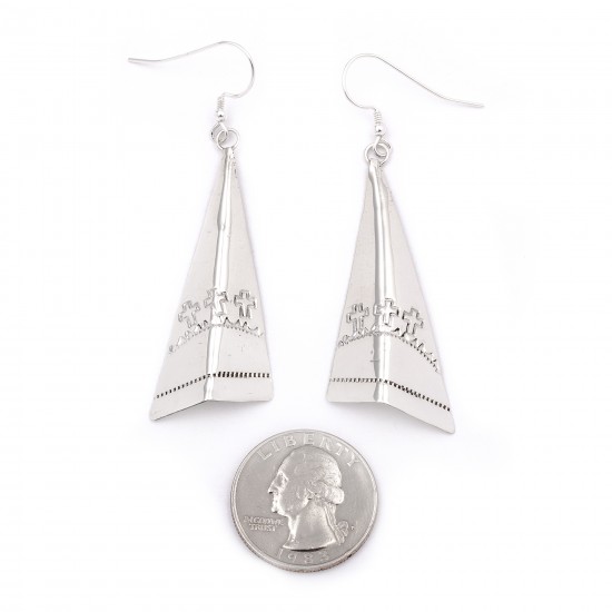 Cross Sun .925 Starling Silver Certified Authentic Handmade Navajo Native American Earrings 27265-2 All Products NB180607034123 27265-2 (by LomaSiiva) Cross Sun .925 Starling Silver Certified Authentic Handmade Navajo Native American Earrings 27265-2 All Products NB180607034123 27265-2 (by LomaSiiva)
