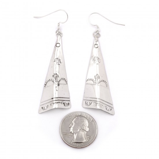Flower Cross Sun Mountain .925 Starling Silver Certified Authentic Handmade Navajo Native American Earrings 27265-3 All Products NB180607034130 27265-3 (by LomaSiiva) Flower Cross Sun Mountain .925 Starling Silver Certified Authentic Handmade Navajo Native American Earrings 27265-3 All Products NB180607034130 27265-3 (by LomaSiiva)