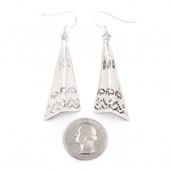 Feather Buffalo Teepee .925 Starling Silver Certified Authentic Handmade Navajo Native American Earrings 27265-1 All Products NB180607034131 27265-1 (by LomaSiiva) Feather Buffalo Teepee .925 Starling Silver Certified Authentic Handmade Navajo Native American Earrings 27265-1 All Products NB180607034131 27265-1 (by LomaSiiva)