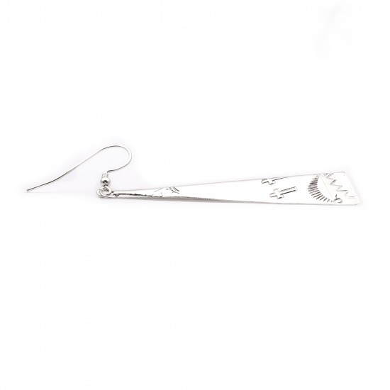 Cross Sun Mountain .925 Starling Silver Certified Authentic Handmade Navajo Native American Earrings 27265-7 All Products NB180607034126 27265-7 (by LomaSiiva) Cross Sun Mountain .925 Starling Silver Certified Authentic Handmade Navajo Native American Earrings 27265-7 All Products NB180607034126 27265-7 (by LomaSiiva)
