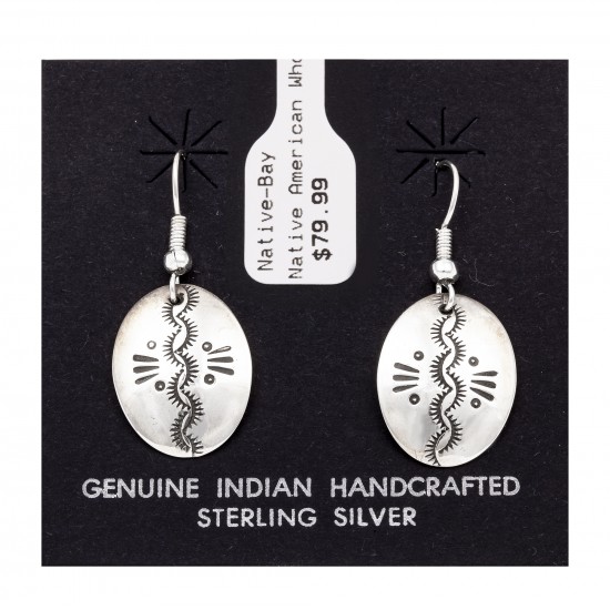 Sun .925 Starling Silver Certified Authentic Handmade Navajo Native American Earrings 27260-2 All Products NB180607034138 27260-2 (by LomaSiiva) Sun .925 Starling Silver Certified Authentic Handmade Navajo Native American Earrings 27260-2 All Products NB180607034138 27260-2 (by LomaSiiva)