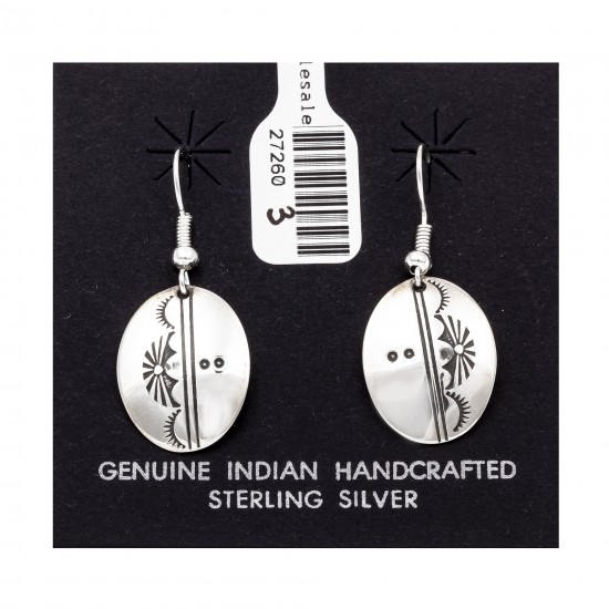 Sun .925 Starling Silver Certified Authentic Handmade Navajo Native American Earrings 27260-3 All Products NB180607034134 27260-3 (by LomaSiiva) Sun .925 Starling Silver Certified Authentic Handmade Navajo Native American Earrings 27260-3 All Products NB180607034134 27260-3 (by LomaSiiva)