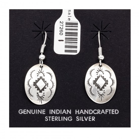 Sun Diamond .925 Starling Silver Certified Authentic Handmade Navajo Native American Earrings 27260-1 All Products NB180607034137 27260-1 (by LomaSiiva) Sun Diamond .925 Starling Silver Certified Authentic Handmade Navajo Native American Earrings 27260-1 All Products NB180607034137 27260-1 (by LomaSiiva)