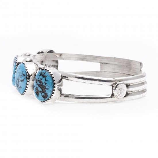 .925 Starling Silver Certified Authentic Handmade Navajo Native American Natural Turquoise Cuff Bracelet 12715 All Products 12715 12715 (by LomaSiiva) .925 Starling Silver Certified Authentic Handmade Navajo Native American Natural Turquoise Cuff Bracelet 12715 All Products 12715 12715 (by LomaSiiva)