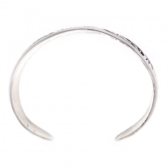Eagle .925 Sterling Silver Certified Authentic Handmade Hopi Native American Bracelet 13229 All Products NB180616000210 13229 (by LomaSiiva) Eagle .925 Sterling Silver Certified Authentic Handmade Hopi Native American Bracelet 13229 All Products NB180616000210 13229 (by LomaSiiva)