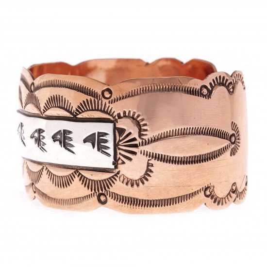 Sun Bear Paw .925 Sterling Silver Copper Certified Authentic Handmade Navajo Native American Bracelet 24546-1 All Products NB180518192929 24546-1 (by LomaSiiva) Sun Bear Paw .925 Sterling Silver Copper Certified Authentic Handmade Navajo Native American Bracelet 24546-1 All Products NB180518192929 24546-1 (by LomaSiiva)
