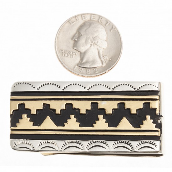 Sun Teepee 12kt Gold Filled .925 Sterling Silver Certified Authentic Handmade Navajo Native American Money Clip 24536-1 All Products NB180620173142 24536-1 (by LomaSiiva) Sun Teepee 12kt Gold Filled .925 Sterling Silver Certified Authentic Handmade Navajo Native American Money Clip 24536-1 All Products NB180620173142 24536-1 (by LomaSiiva)