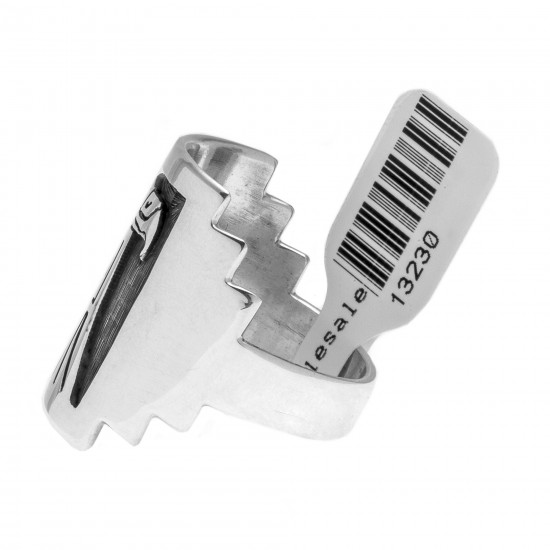 Eagle .925 Sterling Silver Certified Authentic Handmade Hopi Native American Ring 13230 All Products NB180623231241 13230 (by LomaSiiva) Eagle .925 Sterling Silver Certified Authentic Handmade Hopi Native American Ring 13230 All Products NB180623231241 13230 (by LomaSiiva)