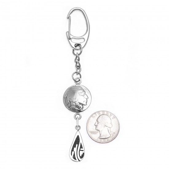 Cloud Indian Head Nickel Coin .925 Sterling Silver Nickel Certified Authentic Handmade Hopi Native American Keychain 10320 All Products 371186316463 10320 (by LomaSiiva) Cloud Indian Head Nickel Coin .925 Sterling Silver Nickel Certified Authentic Handmade Hopi Native American Keychain 10320 All Products 371186316463 10320 (by LomaSiiva)