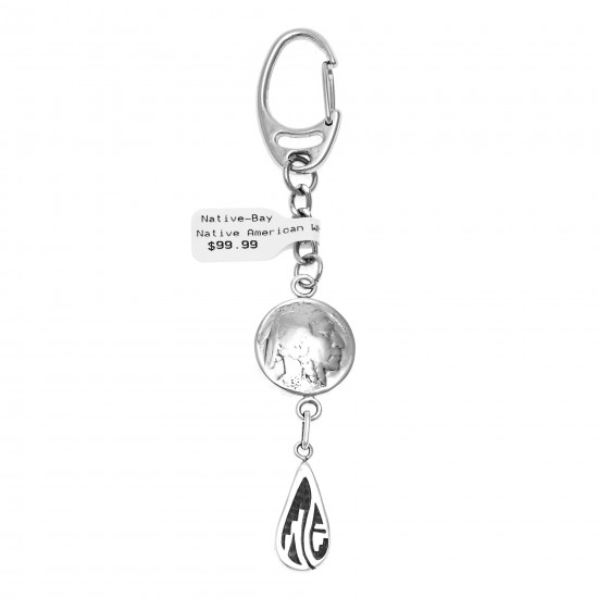 Cloud Indian Head Nickel Coin .925 Sterling Silver Nickel Certified Authentic Handmade Hopi Native American Keychain 10320 All Products 371186316463 10320 (by LomaSiiva) Cloud Indian Head Nickel Coin .925 Sterling Silver Nickel Certified Authentic Handmade Hopi Native American Keychain 10320 All Products 371186316463 10320 (by LomaSiiva)