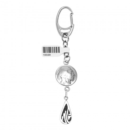 Cloud Indian Head Nickel Coin .925 Sterling Silver Nickel Certified Authentic Handmade Hopi Native American Keychain 10320 All Products 371186316463 10320 (by LomaSiiva) Cloud Indian Head Nickel Coin .925 Sterling Silver Nickel Certified Authentic Handmade Hopi Native American Keychain 10320 All Products 371186316463 10320 (by LomaSiiva)