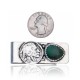Natural Turquoise .925 Sterling Silver and Nickel Certified Authentic Navajo Native American Handmade Vintage Style Old Buffalo Coin Money Clip 11248-2 All Products 371190437901 11248-2 (by LomaSiiva) Natural Turquoise .925 Sterling Silver and Nickel Certified Authentic Navajo Native American Handmade Vintage Style Old Buffalo Coin Money Clip 11248-2 All Products 371190437901 11248-2 (by LomaSiiva)