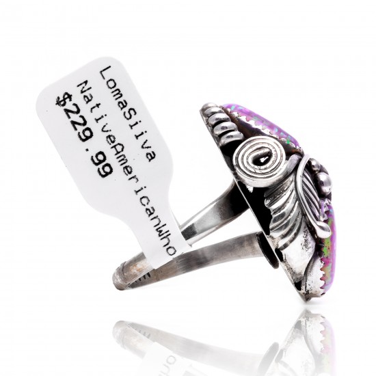 Flower and Leaf Opal .925 Sterling Silver Certified Authentic Navajo Native American Handmade Adjustable Ring 13188-8 All Products NB15122322282111 13188-8 (by LomaSiiva) Flower and Leaf Opal .925 Sterling Silver Certified Authentic Navajo Native American Handmade Adjustable Ring 13188-8 All Products NB15122322282111 13188-8 (by LomaSiiva)