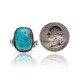 Natural Turquoise .925 Sterling Silver Certified Authentic Navajo Native American Handmade Ring 17001-1 All Products 17001-1 17001-1 (by LomaSiiva) Natural Turquoise .925 Sterling Silver Certified Authentic Navajo Native American Handmade Ring 17001-1 All Products 17001-1 17001-1 (by LomaSiiva)