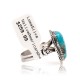 Natural Turquoise .925 Sterling Silver Certified Authentic Navajo Native American Handmade Ring 17001-1 All Products 17001-1 17001-1 (by LomaSiiva) Natural Turquoise .925 Sterling Silver Certified Authentic Navajo Native American Handmade Ring 17001-1 All Products 17001-1 17001-1 (by LomaSiiva)
