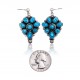 Natural Turquoise .925 Starling Silver Certified Authentic Navajo Native American Handmade Post Earrings 18318-40 All Products NB181016201908 18318-40 (by LomaSiiva) Natural Turquoise .925 Starling Silver Certified Authentic Navajo Native American Handmade Post Earrings 18318-40 All Products NB181016201908 18318-40 (by LomaSiiva)