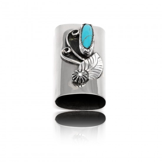 Natural Turquoise .925 Sterling Silver and Nickel Certified Authentic Navajo Native American Handmade Flower Leaf Lighter Case 18334 Lighter Cases NB151216230322 18334 (by LomaSiiva) Natural Turquoise .925 Sterling Silver and Nickel Certified Authentic Navajo Native American Handmade Flower Leaf Lighter Case 18334 Lighter Cases NB151216230322 18334 (by LomaSiiva)