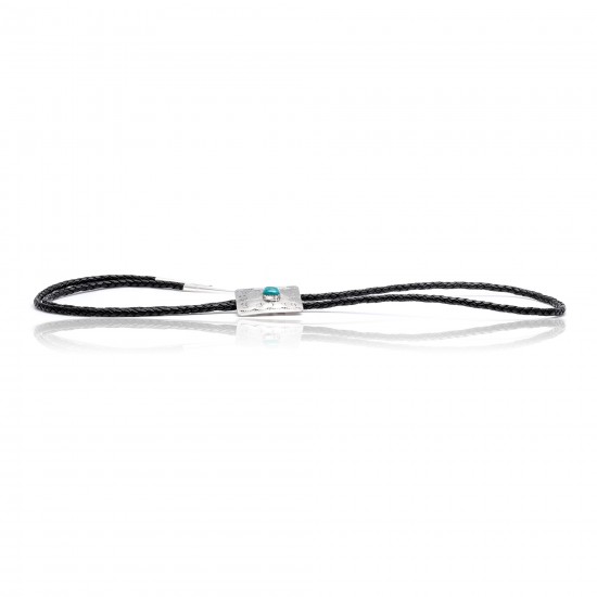 Bear Paw and Sun Natural Turquoise and Nickel Certified Authentic Navajo Native American Handmade Bolo Tie 24488-5 All Products NB160330220718 24488-5 (by LomaSiiva) Bear Paw and Sun Natural Turquoise and Nickel Certified Authentic Navajo Native American Handmade Bolo Tie 24488-5 All Products NB160330220718 24488-5 (by LomaSiiva)
