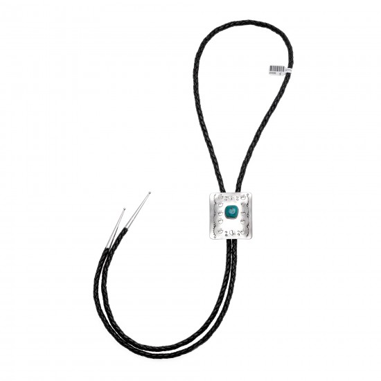 Bear Paw and Sun Natural Turquoise and Nickel Certified Authentic Navajo Native American Handmade Bolo Tie 24488-5 All Products NB160330220718 24488-5 (by LomaSiiva) Bear Paw and Sun Natural Turquoise and Nickel Certified Authentic Navajo Native American Handmade Bolo Tie 24488-5 All Products NB160330220718 24488-5 (by LomaSiiva)