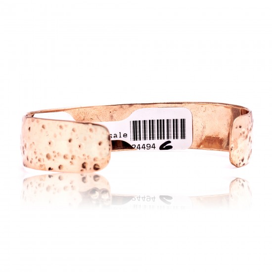 Natural Turquoise and Hammered Copper Certified Authentic Navajo Native American Handmade Cuff Bracelet 24494-6 All Products NB160401215704 24494-6 (by LomaSiiva) Natural Turquoise and Hammered Copper Certified Authentic Navajo Native American Handmade Cuff Bracelet 24494-6 All Products NB160401215704 24494-6 (by LomaSiiva)