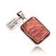 Orange Spiny Oyster .925 Starling Silver Certified Authentic Navajo Native American Handmade Pendant 24519-1 Pendants NB181016204258 24519-1 (by LomaSiiva) Orange Spiny Oyster .925 Starling Silver Certified Authentic Navajo Native American Handmade Pendant 24519-1 Pendants NB181016204258 24519-1 (by LomaSiiva)