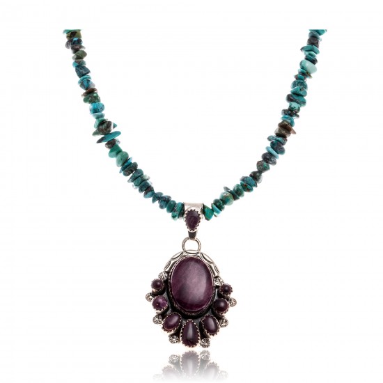 Natural Turquoise Purple Spiny Oyster .925 Sterling Silver Certified Authentic Navajo Native American Handmade Pendant Earnings Set 24519-15222-18198-10 Sets NB1809262232260 24519-15222-18198-10 (by LomaSiiva) Natural Turquoise Purple Spiny Oyster .925 Sterling Silver Certified Authentic Navajo Native American Handmade Pendant Earnings Set 24519-15222-18198-10 Sets NB1809262232260 24519-15222-18198-10 (by LomaSiiva)