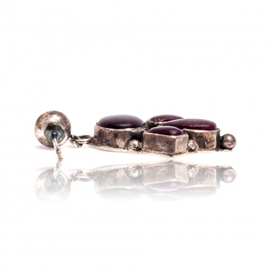 Natural Turquoise Purple Spiny Oyster .925 Sterling Silver Certified Authentic Navajo Native American Handmade Pendant Earnings Set 24519-15222-18198-10 Sets NB1809262232260 24519-15222-18198-10 (by LomaSiiva) Natural Turquoise Purple Spiny Oyster .925 Sterling Silver Certified Authentic Navajo Native American Handmade Pendant Earnings Set 24519-15222-18198-10 Sets NB1809262232260 24519-15222-18198-10 (by LomaSiiva)
