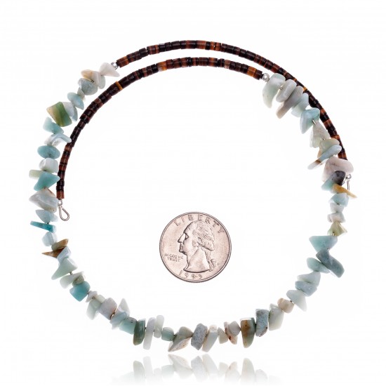 Agate Certified Authentic Navajo Native American Adjustable Choker Wrap Necklace 25563 All Products NB180926223235 25563 (by LomaSiiva) Agate Certified Authentic Navajo Native American Adjustable Choker Wrap Necklace 25563 All Products NB180926223235 25563 (by LomaSiiva)