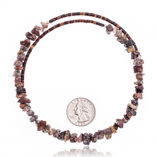 Jasper Certified Authentic Navajo Native American Adjustable Choker Wrap Necklace 25564 All Products NB180926223233 25564 (by LomaSiiva) Jasper Certified Authentic Navajo Native American Adjustable Choker Wrap Necklace 25564 All Products NB180926223233 25564 (by LomaSiiva)