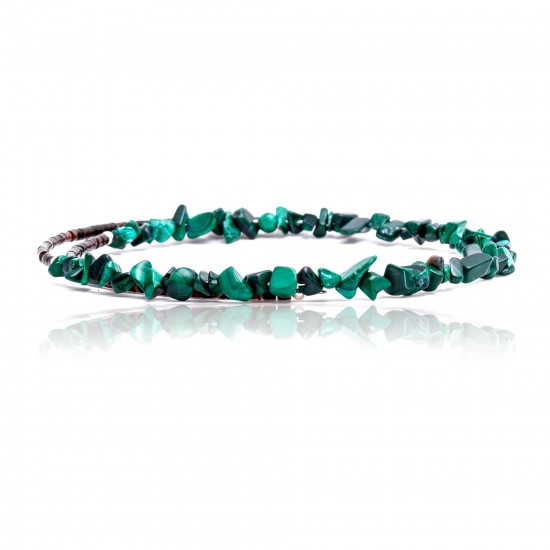 Malachite Certified Authentic Navajo Native American Adjustable Choker Wrap Necklace 25565 All Products NB180926223240 25565 (by LomaSiiva) Malachite Certified Authentic Navajo Native American Adjustable Choker Wrap Necklace 25565 All Products NB180926223240 25565 (by LomaSiiva)