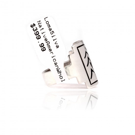 Corn Stalk .925 Sterling Silver Certified Authentic Handmade Hopi Native American Ring 26231 All Products NB180623231243 26231 (by LomaSiiva) Corn Stalk .925 Sterling Silver Certified Authentic Handmade Hopi Native American Ring 26231 All Products NB180623231243 26231 (by LomaSiiva)