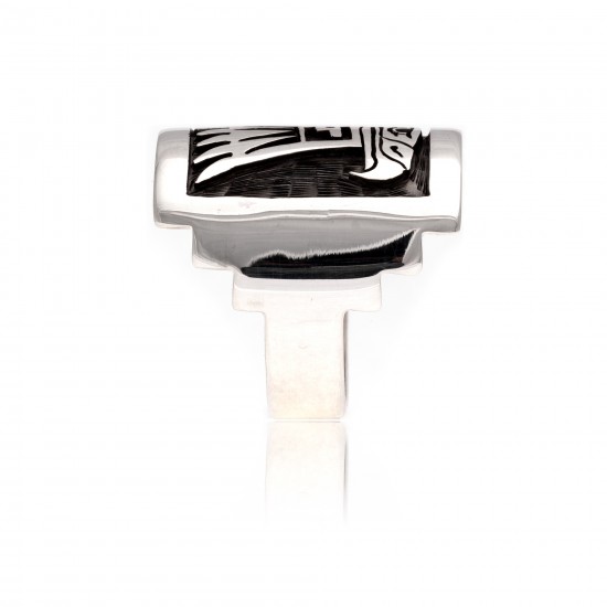 Eagle .925 Sterling Silver Certified Authentic Handmade Hopi Native American Ring 26232 All Products NB180623231242 26232 (by LomaSiiva) Eagle .925 Sterling Silver Certified Authentic Handmade Hopi Native American Ring 26232 All Products NB180623231242 26232 (by LomaSiiva)