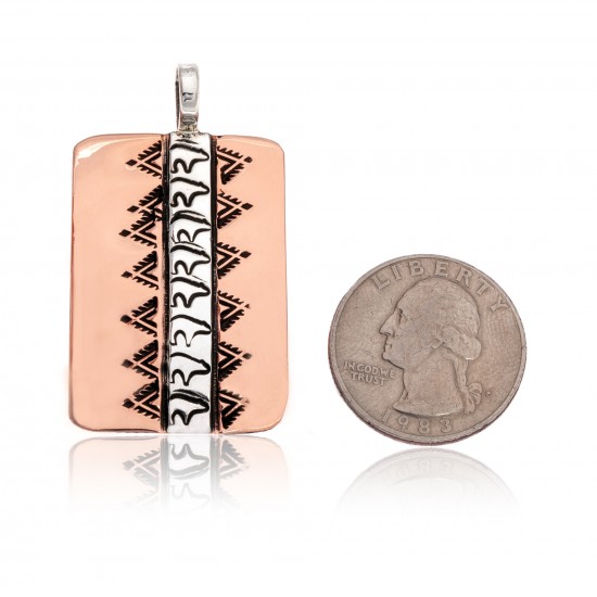 Bear .925 Sterling Silver Pure Copper Certified Authentic Handmade Navajo Native American Pendant 17033 Pendants NB151231220533 17033 (by LomaSiiva) Bear .925 Sterling Silver Pure Copper Certified Authentic Handmade Navajo Native American Pendant 17033 Pendants NB151231220533 17033 (by LomaSiiva)