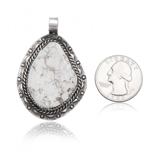 Sun .925 Sterling Silver Certified Authentic Handmade Navajo Native American Natural White Buffalo Pendant 24459 Pendants NB151122024035 24459 (by LomaSiiva) Sun .925 Sterling Silver Certified Authentic Handmade Navajo Native American Natural White Buffalo Pendant 24459 Pendants NB151122024035 24459 (by LomaSiiva)