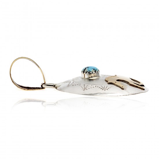 12kt Gold Filled and .925 Sterling Silver Horse Certified Authentic Handmade Very Delicate Navajo Native American Natural Turquoise Pendant 24510 Pendants NB160422233542 24510 (by LomaSiiva) 12kt Gold Filled and .925 Sterling Silver Horse Certified Authentic Handmade Very Delicate Navajo Native American Natural Turquoise Pendant 24510 Pendants NB160422233542 24510 (by LomaSiiva)