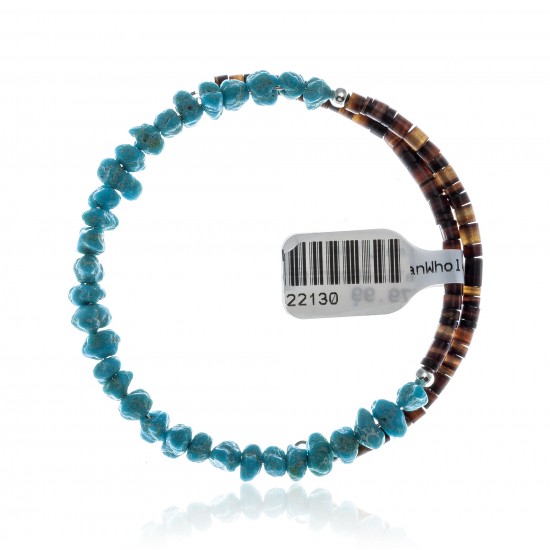 Natural Turquoise Certified Authentic Navajo Native American Adjustable Wrap Bracelet 22130 All Products 371183569148 22130 (by LomaSiiva) Natural Turquoise Certified Authentic Navajo Native American Adjustable Wrap Bracelet 22130 All Products 371183569148 22130 (by LomaSiiva)