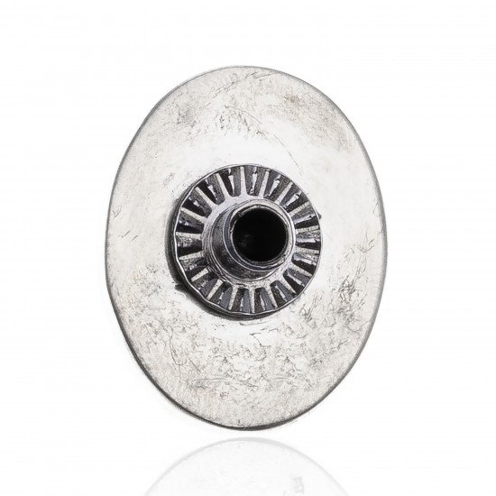 Natural Turquoise .925 Sterling Silver Certified Authentic Navajo Native American Handmade Concho Button 24560 Concho NB371016874342 24560 (by LomaSiiva) Natural Turquoise .925 Sterling Silver Certified Authentic Navajo Native American Handmade Concho Button 24560 Concho NB371016874342 24560 (by LomaSiiva)