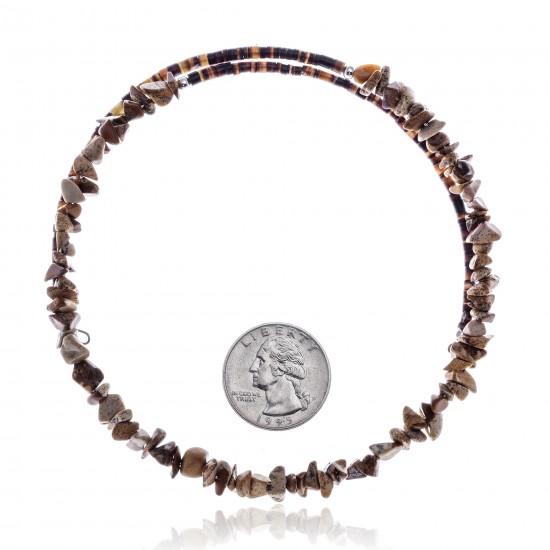 Wild Horse Certified Authentic Navajo Native American Adjustable Choker Wrap Necklace 25572 All Products NB180926223249 25572 (by LomaSiiva) Wild Horse Certified Authentic Navajo Native American Adjustable Choker Wrap Necklace 25572 All Products NB180926223249 25572 (by LomaSiiva)