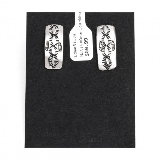 Feather Nickel Certified Authentic Navajo Native American Handmade Stud Earrings 27259-7 All Products NB180607034150 27259-7 (by LomaSiiva) Feather Nickel Certified Authentic Navajo Native American Handmade Stud Earrings 27259-7 All Products NB180607034150 27259-7 (by LomaSiiva)