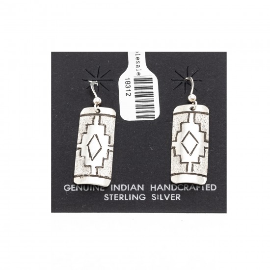 .925 Sterling Silver Certified Authentic Handmade Navajo Native American Earrings 18312 All Products NB180612004647 18312 (by LomaSiiva) .925 Sterling Silver Certified Authentic Handmade Navajo Native American Earrings 18312 All Products NB180612004647 18312 (by LomaSiiva)
