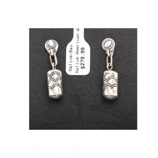 Sun .925 Sterling Silver Certified Authentic Handmade Navajo Native American Earrings 17980 All Products NB180612015030 17980 (by LomaSiiva) Sun .925 Sterling Silver Certified Authentic Handmade Navajo Native American Earrings 17980 All Products NB180612015030 17980 (by LomaSiiva)
