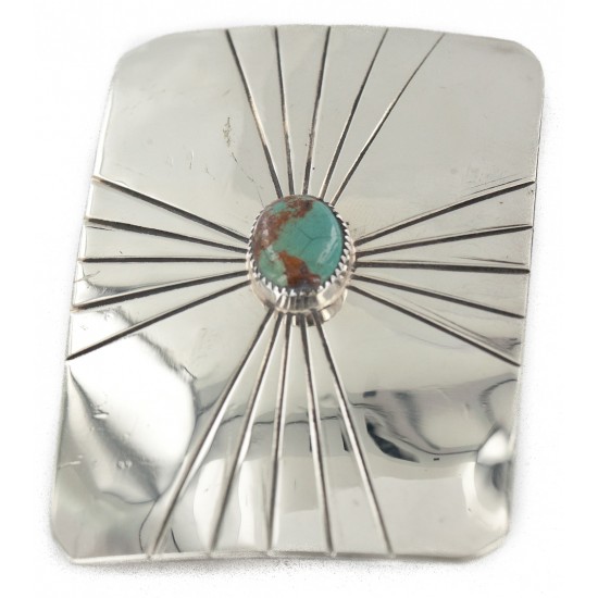 Certified Authentic Handmade Navajo Nickel Natural Turquoise Native American Buckle 12959-2 All Products NB160130175549 12959-2 (by LomaSiiva) Certified Authentic Handmade Navajo Nickel Natural Turquoise Native American Buckle 12959-2 All Products NB160130175549 12959-2 (by LomaSiiva)