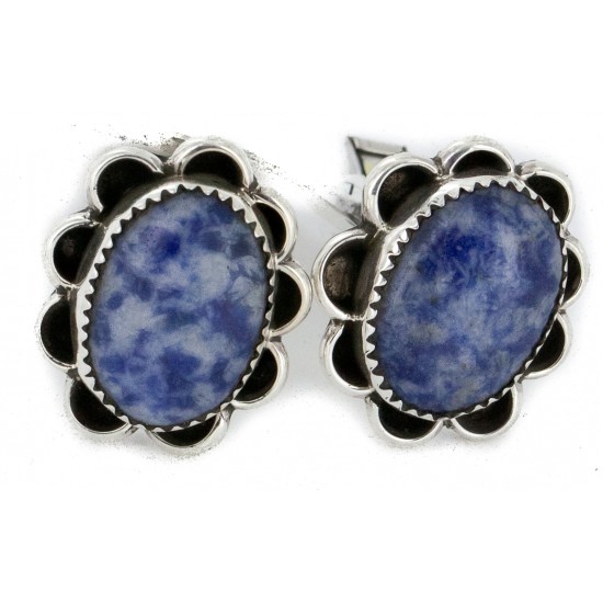 Handmade Certified Authentic Navajo .925 Sterling Silver Natural Lapis Native American Cuff Links 19126 Cufflinks NB160130211247 19126 (by LomaSiiva) Handmade Certified Authentic Navajo .925 Sterling Silver Natural Lapis Native American Cuff Links 19126 Cufflinks NB160130211247 19126 (by LomaSiiva)